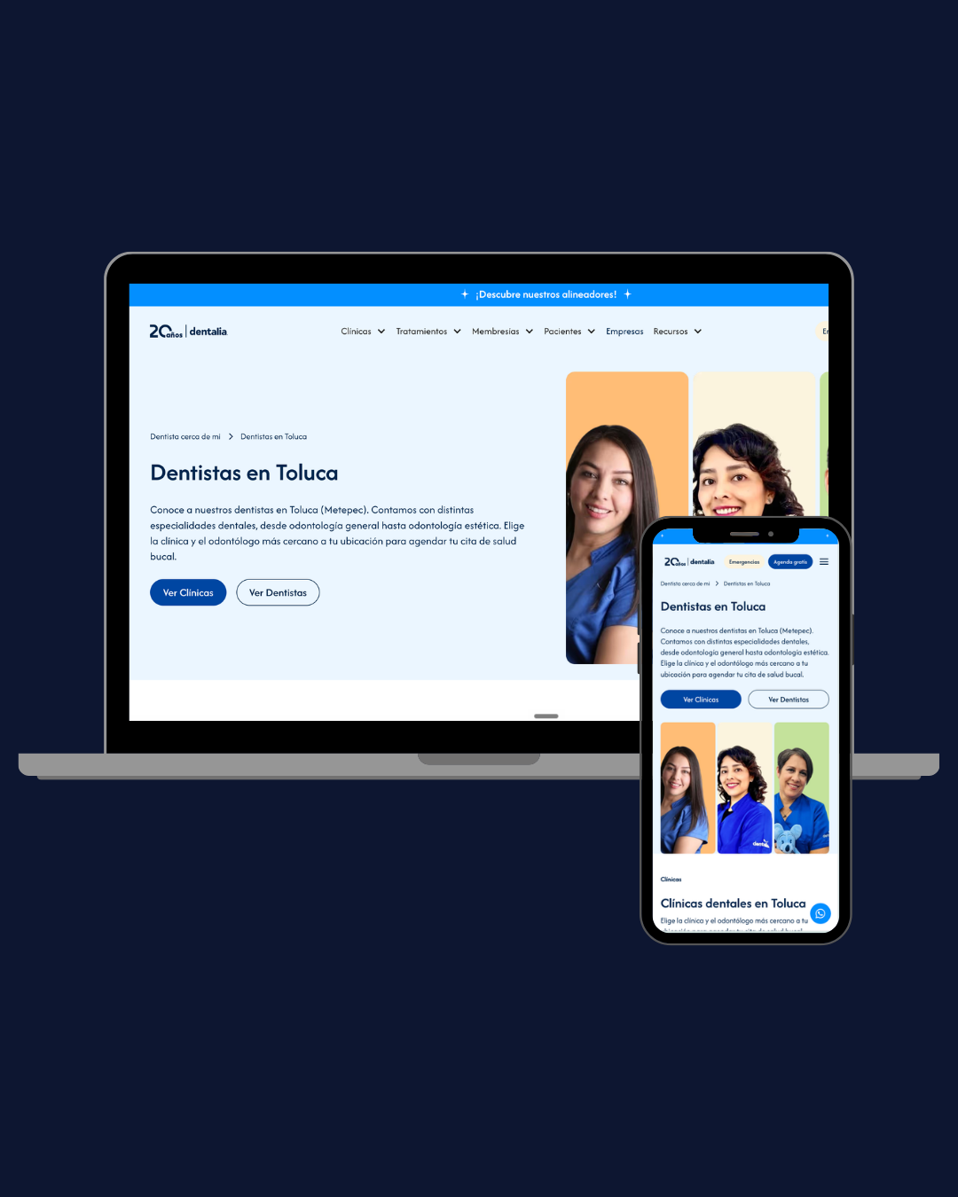 Clínica Dental · Lima — Sistema de captación